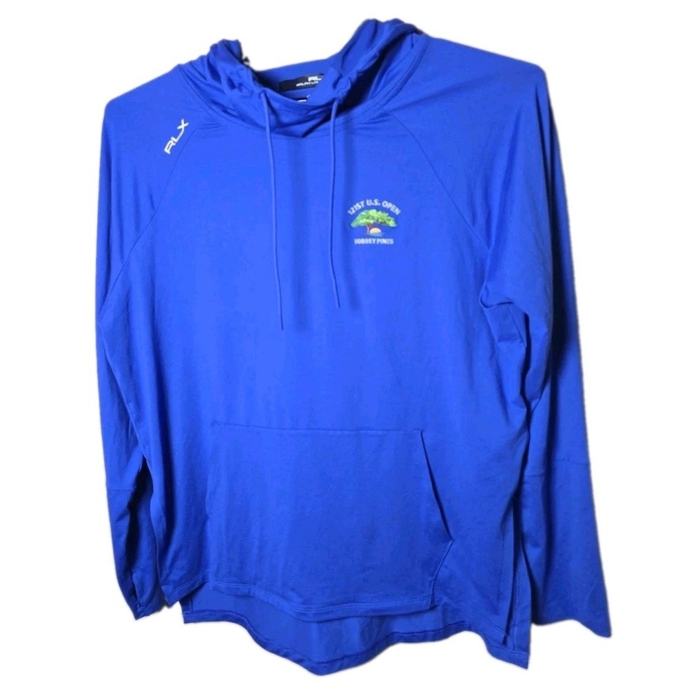 Ralph Lauren RLX Women's  Golf Hoodie Size Large 121st US Open Torrey Pines t15